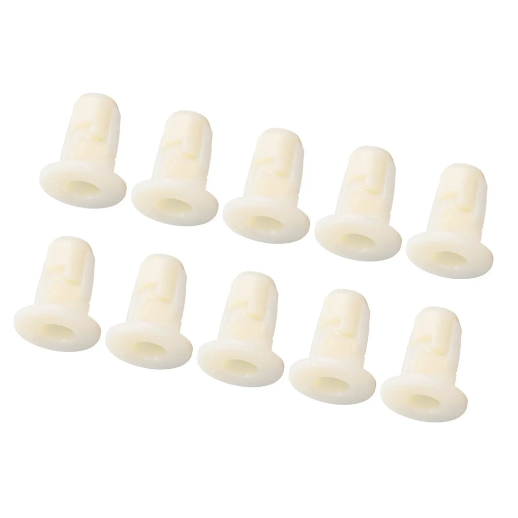 10 x Premium Plastic Under Cover Nut Grommet Trim Clips