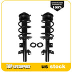 Set of 2 Front Complete Struts with Springs for Jeep Cherokee (2014–2018)