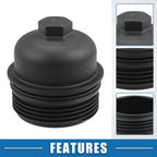 Engine Oil Filter Housing Cover Cap 26350-3CAB1 for Kia Sedona Sorento (2016–2018)