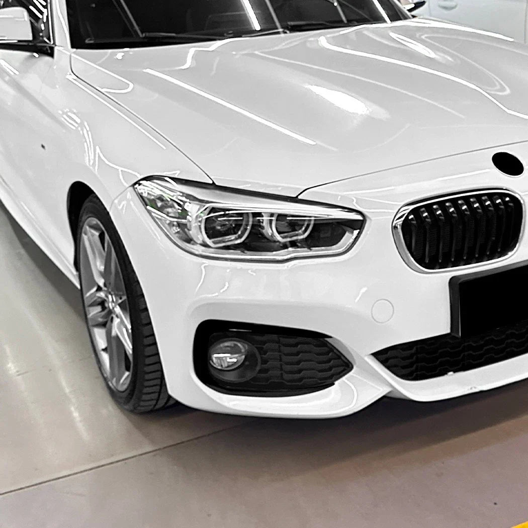 Black Side Vent C Canards Splitter for BMW 1-Series F20 F21 (2015–2019)