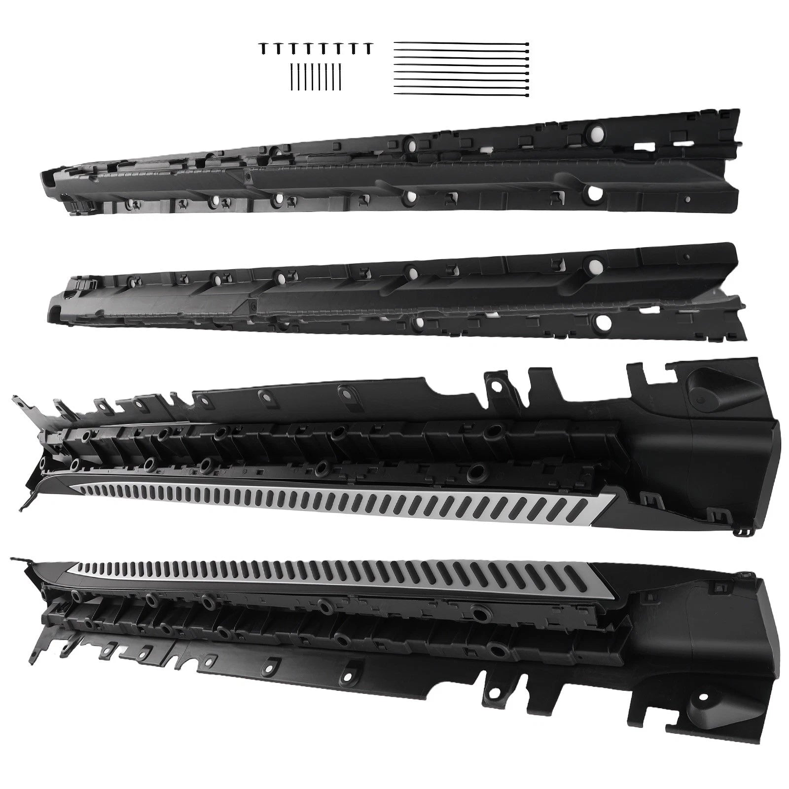 Nerf Bars Running Boards for BMW X5 (2014-2018) Black Non-Slip Steps