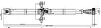 Rear Driveshaft for Chevrolet Equinox (2005–2006) 6Cyl 3.4L AWD 936-120