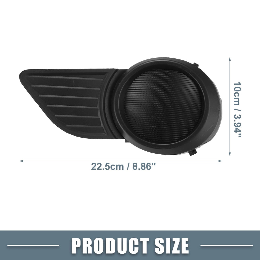Pair Fog Light Grille Covers for Toyota Sienna (2011–2020) 52128-08020 52127-08020