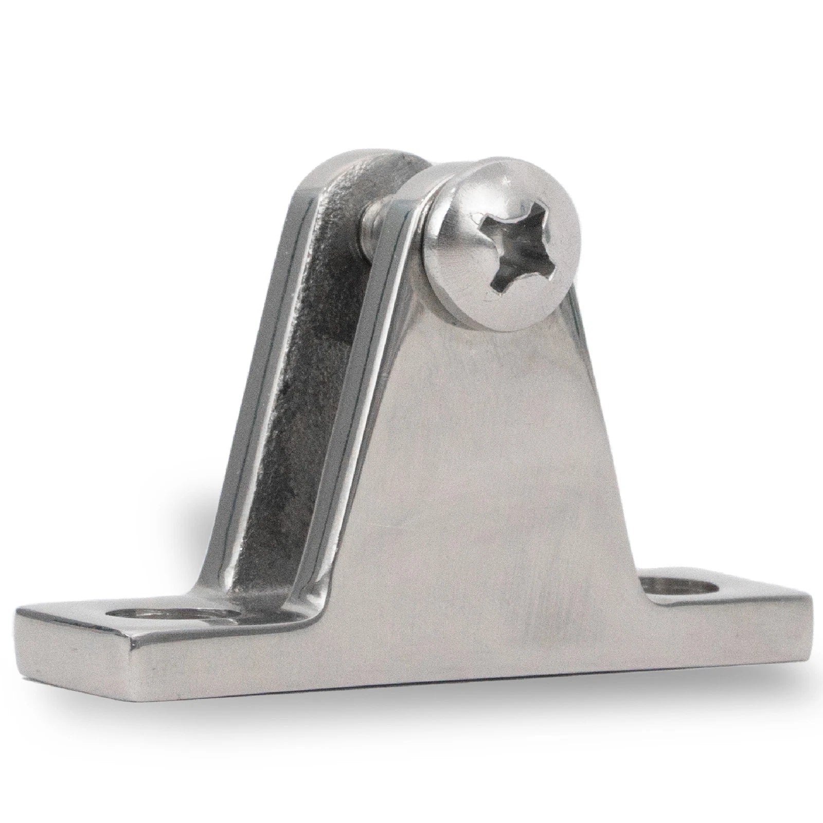 Bimini Top Hardware 90 Degree Deck Hinge with Screw Pin for Marine Use (AISI316)