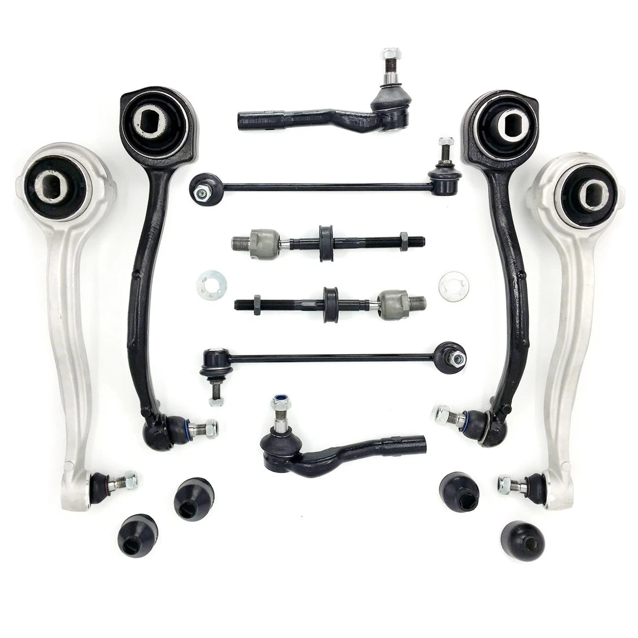 10pc Control Arm Sway Bar End Link for Mercedes-Benz C32 AMG CLK320 CLK350 (2001–2008)