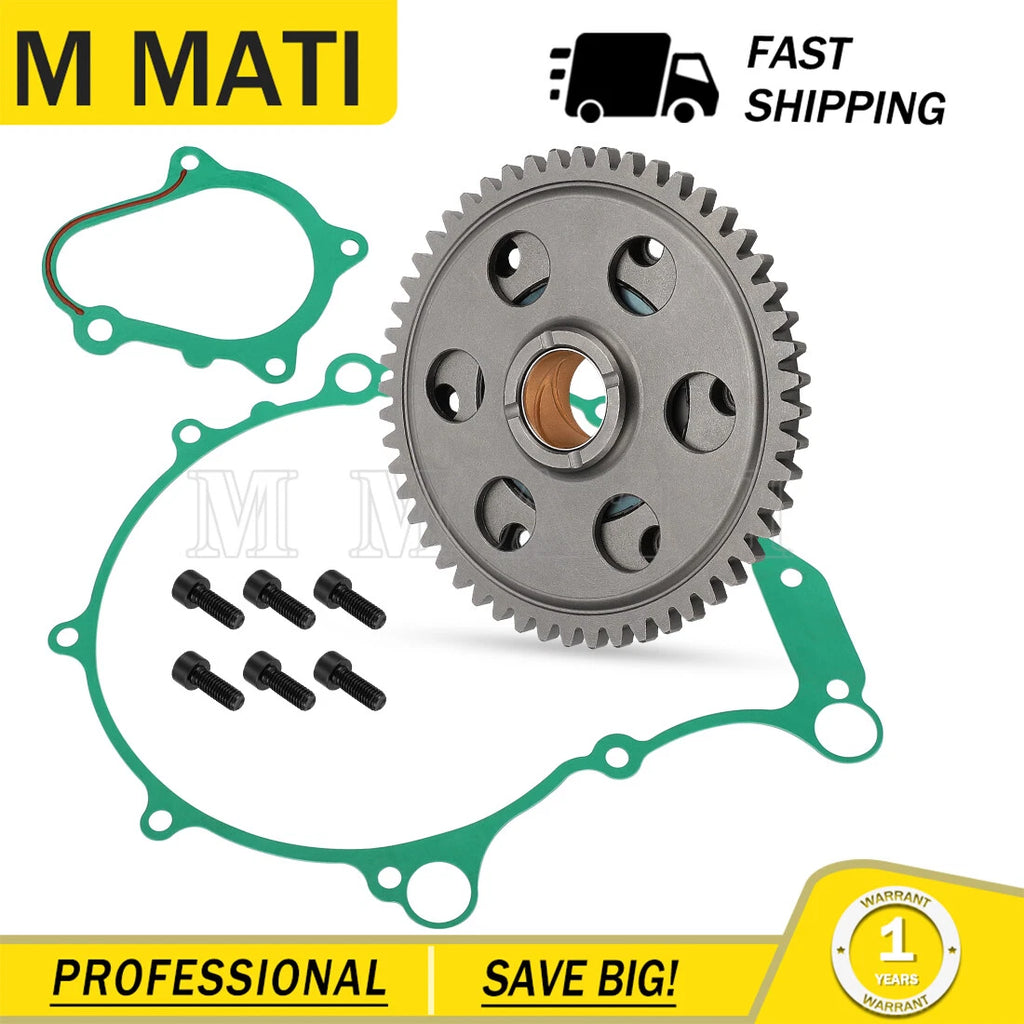 One Way Bearing Starter Clutch Gear Gasket Kit for Yamaha Raptor 660 (2004–2005)
