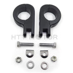1.5" Bar Engine Crash Foot Peg Mount Footrest for Harley (Fits )