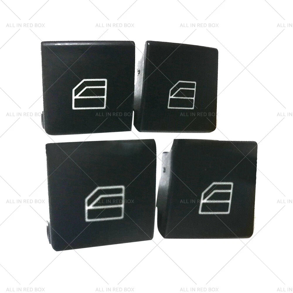 Set of 4 Window Switch Button Covers for Mercedes Benz ML W164 W212
