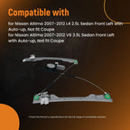 Front Left Door Window Regulator Assembly for Nissan Altima (2007–2012) 80730EG000