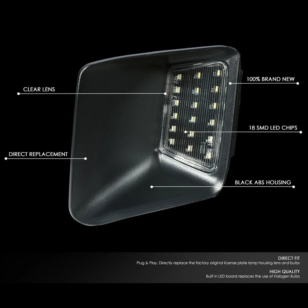 SMD LED License Plate Lights Assembly for Colorado Canyon (2004–2012)
