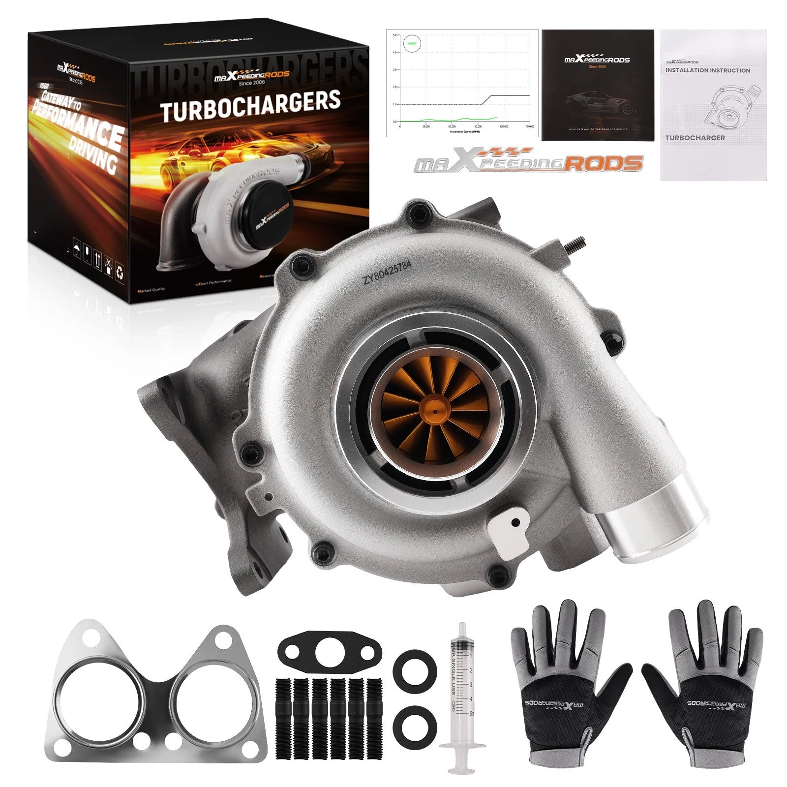 Upgraded Billet Turbo for GMC Savana Sierra 2500 3500 4500 (2004–2010)