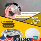 Roof Round Dome Light Lens Cover for Chevy Camaro/Firebird (1970–1981)