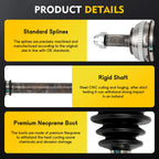 CV Axle Shaft Assembly for Acura RSX (2002–2006) Front Left Driver Side
