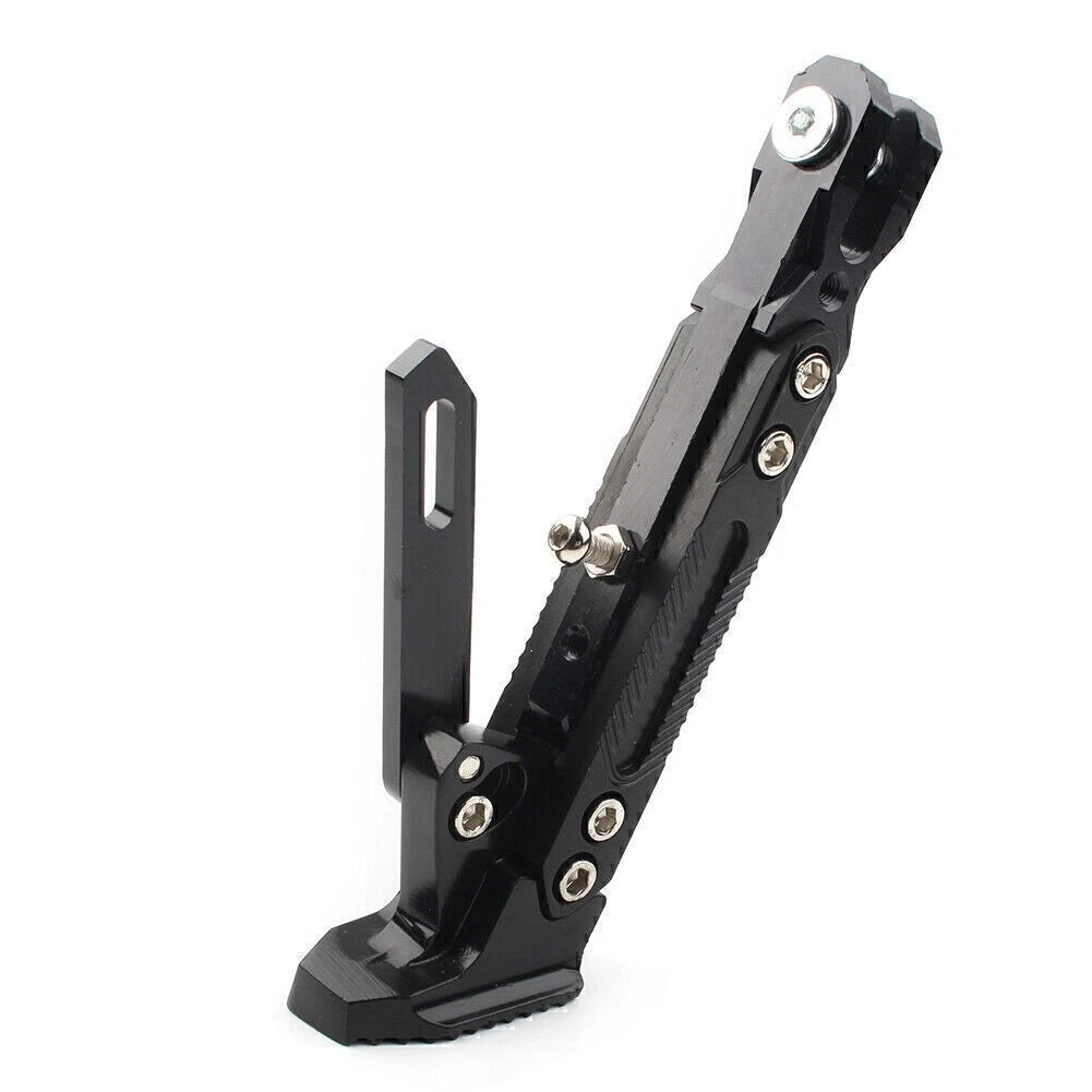 Adjustable Kickstand Foot for Motorcycle (Non-slip, Stainless Steel)