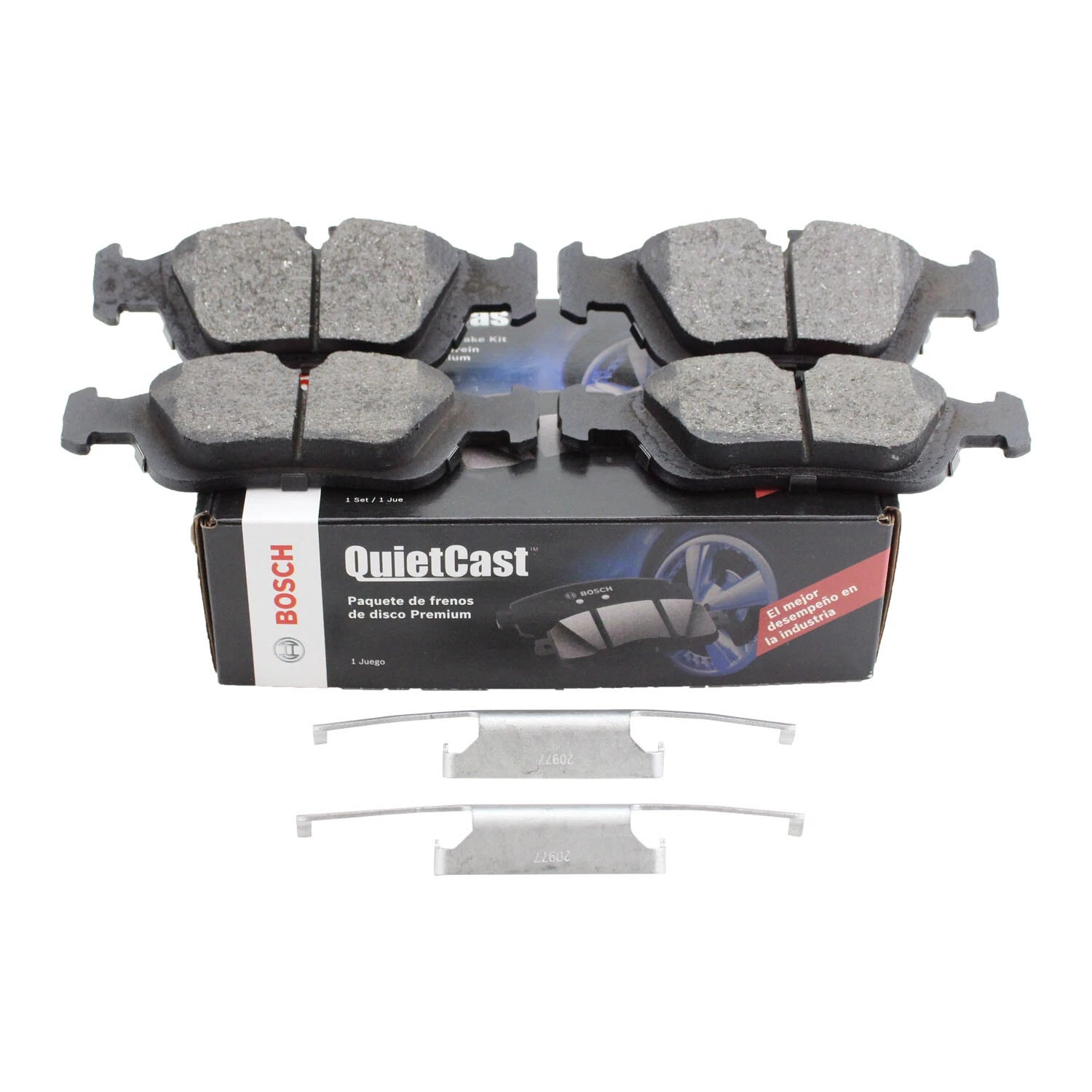 Bosch QuietCast Front Ceramic Brake Pads for BMW Z3 (1996–2002)
