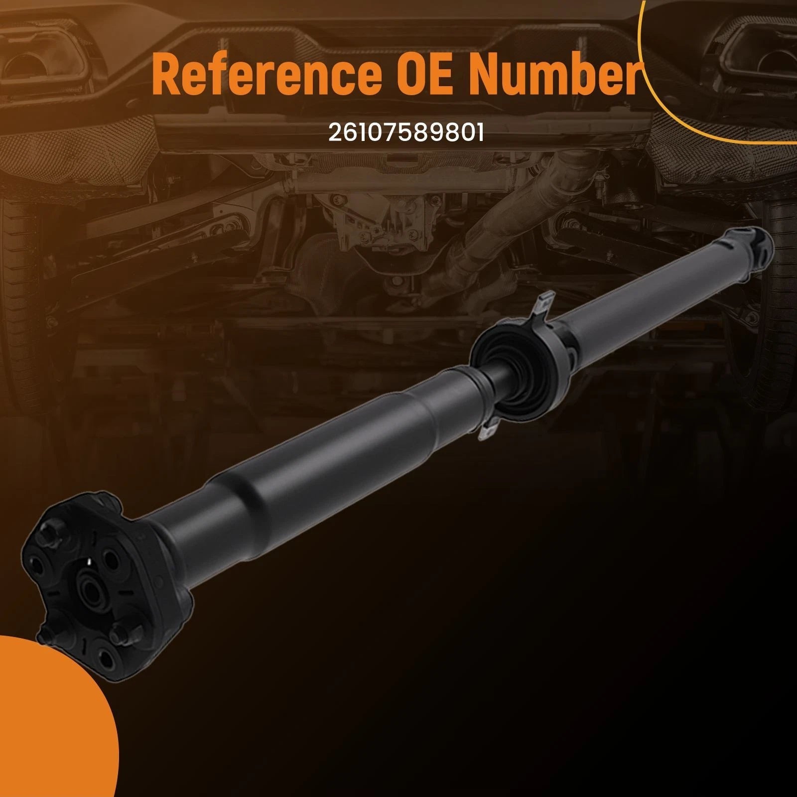 50.93" Driveshaft Rear for BMW F25 X3 (2011–2017) F26 X4 (2015–2018) 26107589801