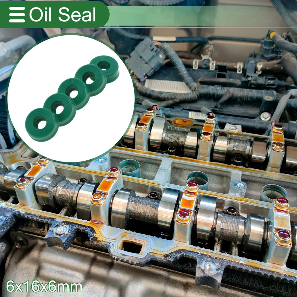Set of 5 Oil Seal Rotary Shaft Seal 6x16x6mm for Various Models 