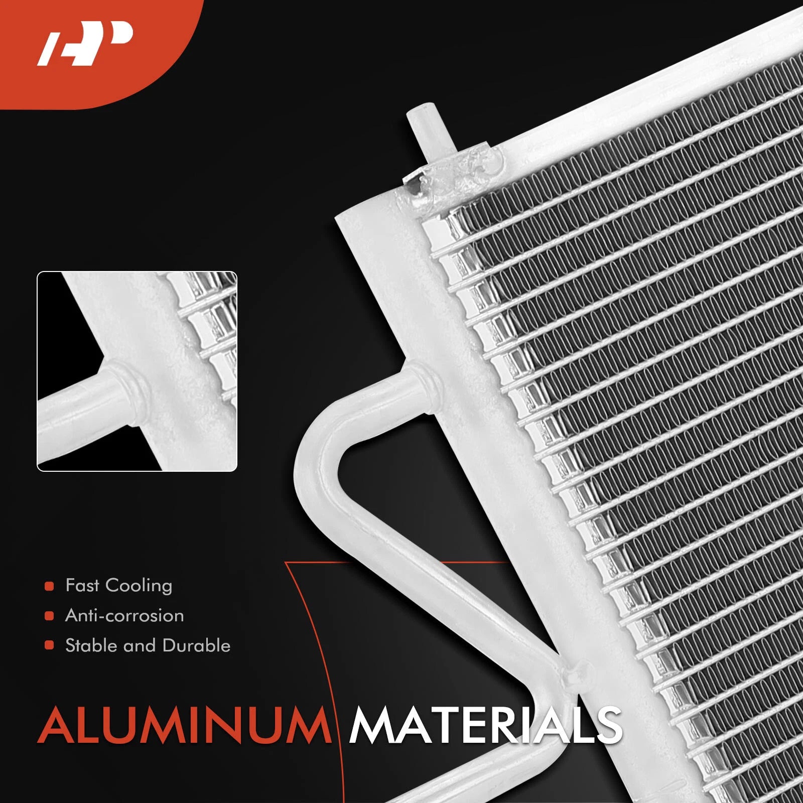 A/C Condenser for Ford Escape Mazda Tribute Mercury Mariner (2005–2007)