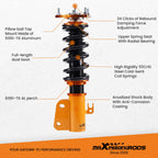 Coilovers 24 Way Adjustable Struts for Scion XB (2004-2006)