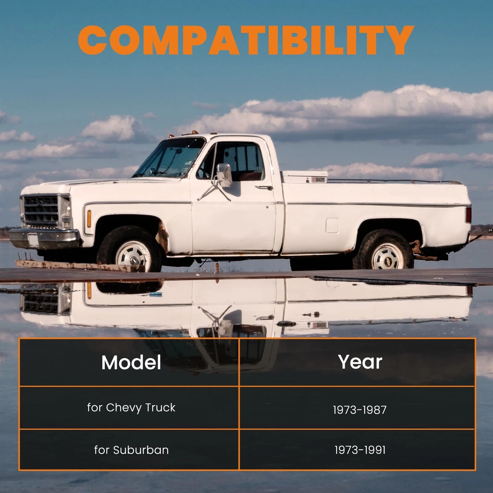 Motor Mount Conversion Kit for Chevy 6BT Cummins 1973–1987 2WD