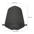 Rear Passenger Seat Pillion for Yamaha FZ-1 FZ1 FZ1-S Fazer (2006–2015) Black