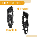 Set of 2 Front Bumper Support Brackets for Volkswagen Jetta (2015–2018)