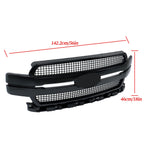 Grill for Ford F-150 (2018–2020) Gloss Black Front Bumper Center