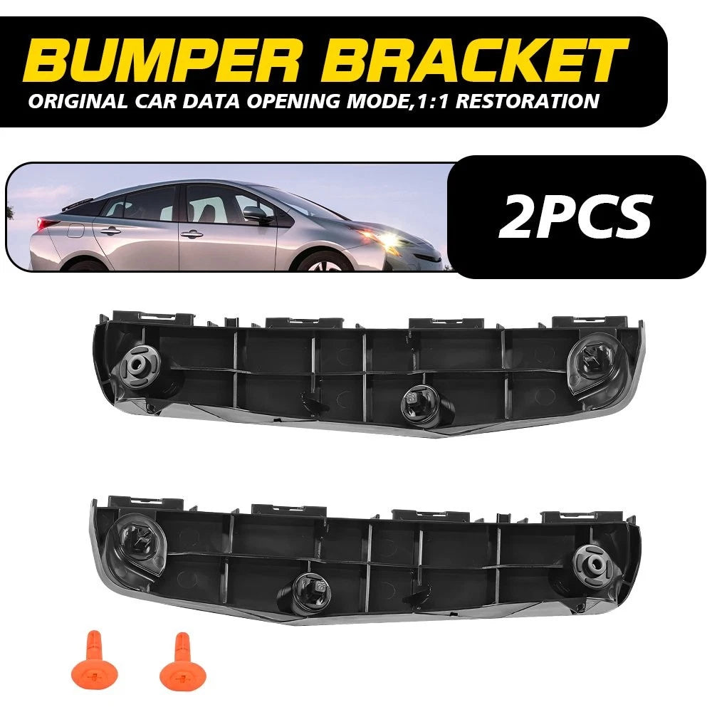 2X Front Bumper Outer Brace Bracket for Toyota Prius (2016–2022)