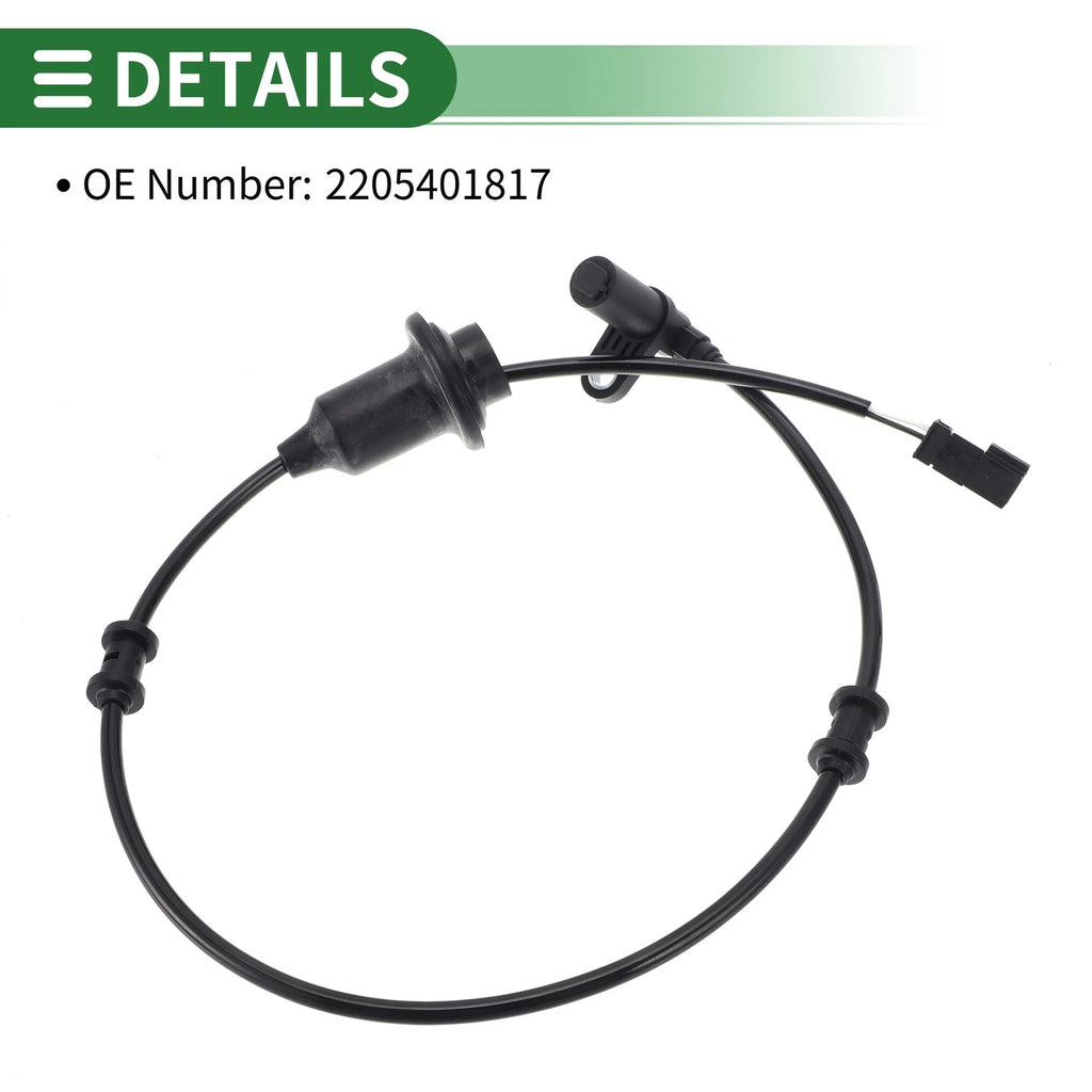 ABS Wheel Speed Sensor No. 2205401817 for Mercedes-Benz CL500 (2003–2006)