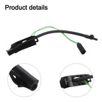 Black Windshield Washer Nozzle for Range Rover Evoque L538 (2012–2016)