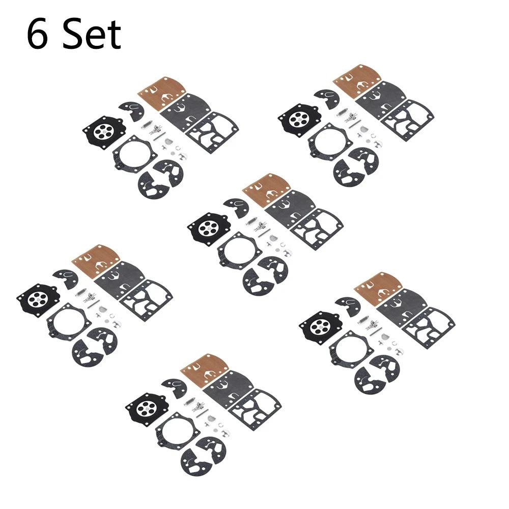 Set of 6 Carburetor Rebuild Kits K10-WB for Homelite 650 750 (N/A)