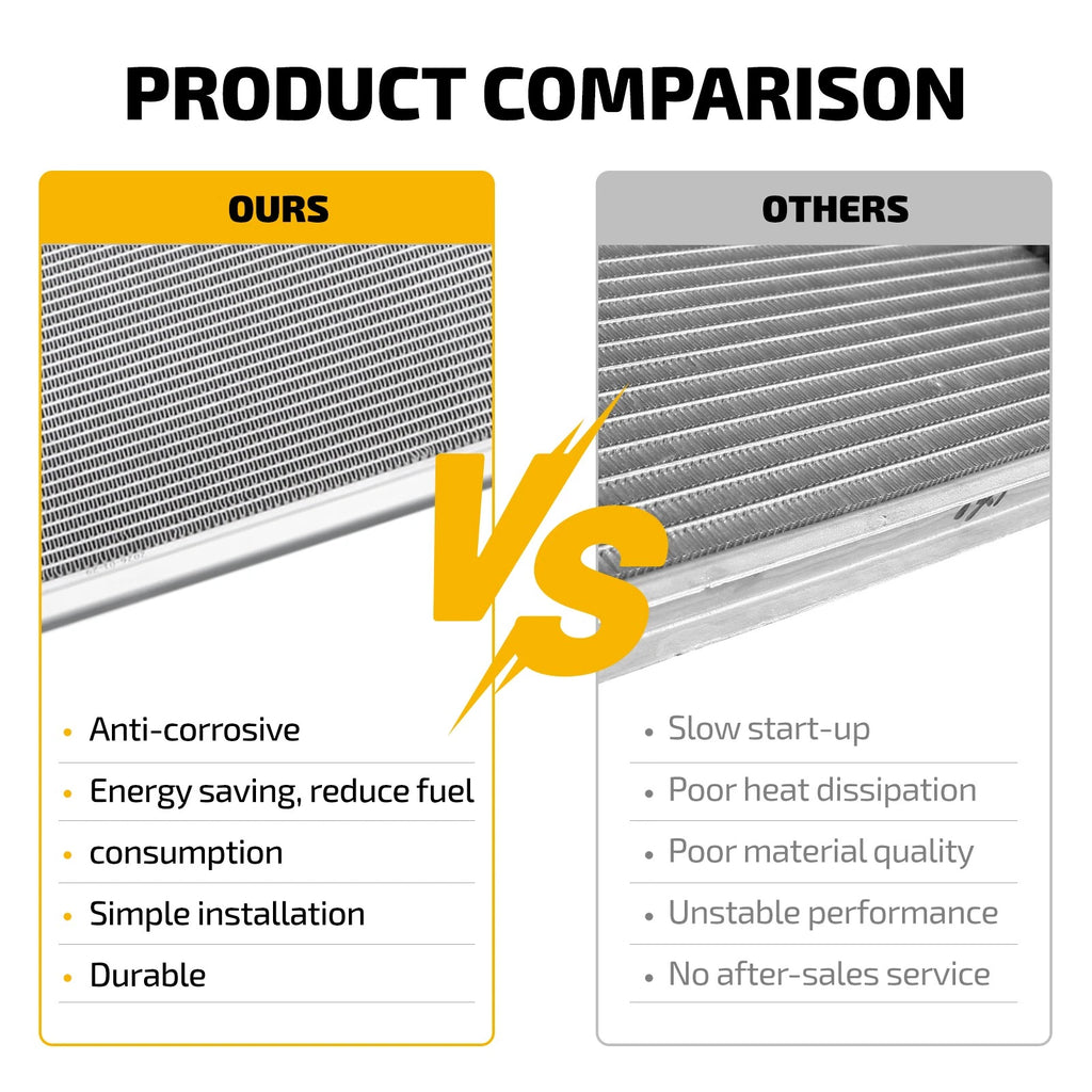 Aluminum Radiator for Chevrolet Cruze (2011–2016) 1.4L 1.8L