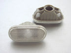 Clear Side Turn Signal Lights for Nissan Navara D40 (2005-2012) - 2 x Guards