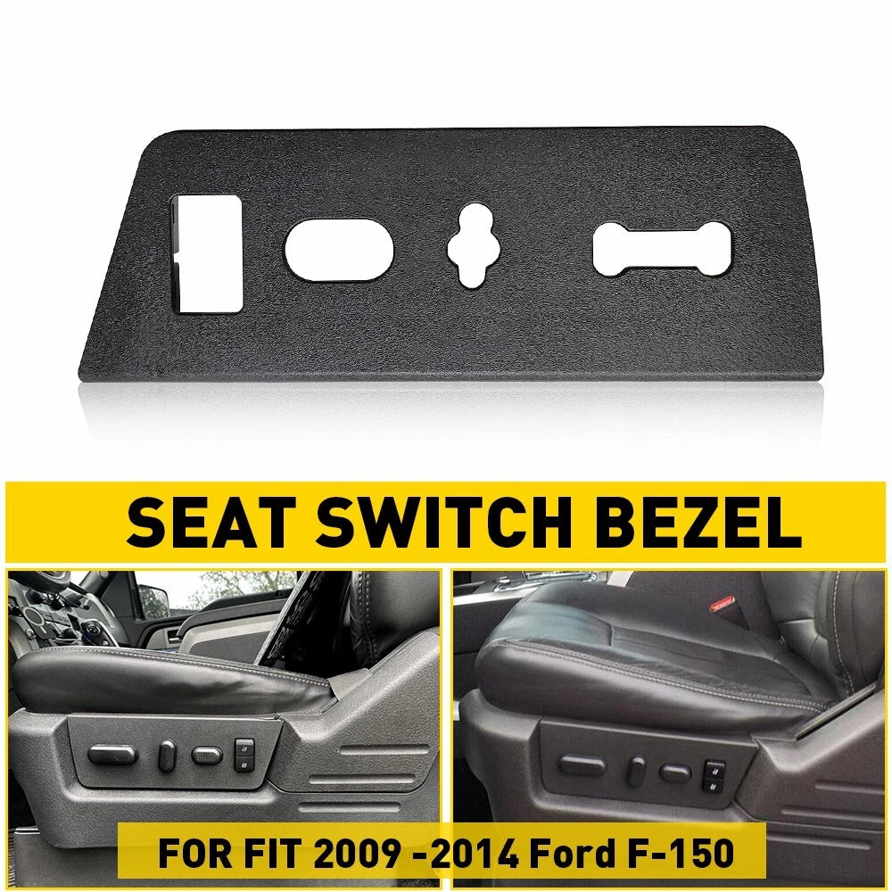 Front Driver Seat Switch Housing Trim Bezel for Ford F-150 (2009–2014)