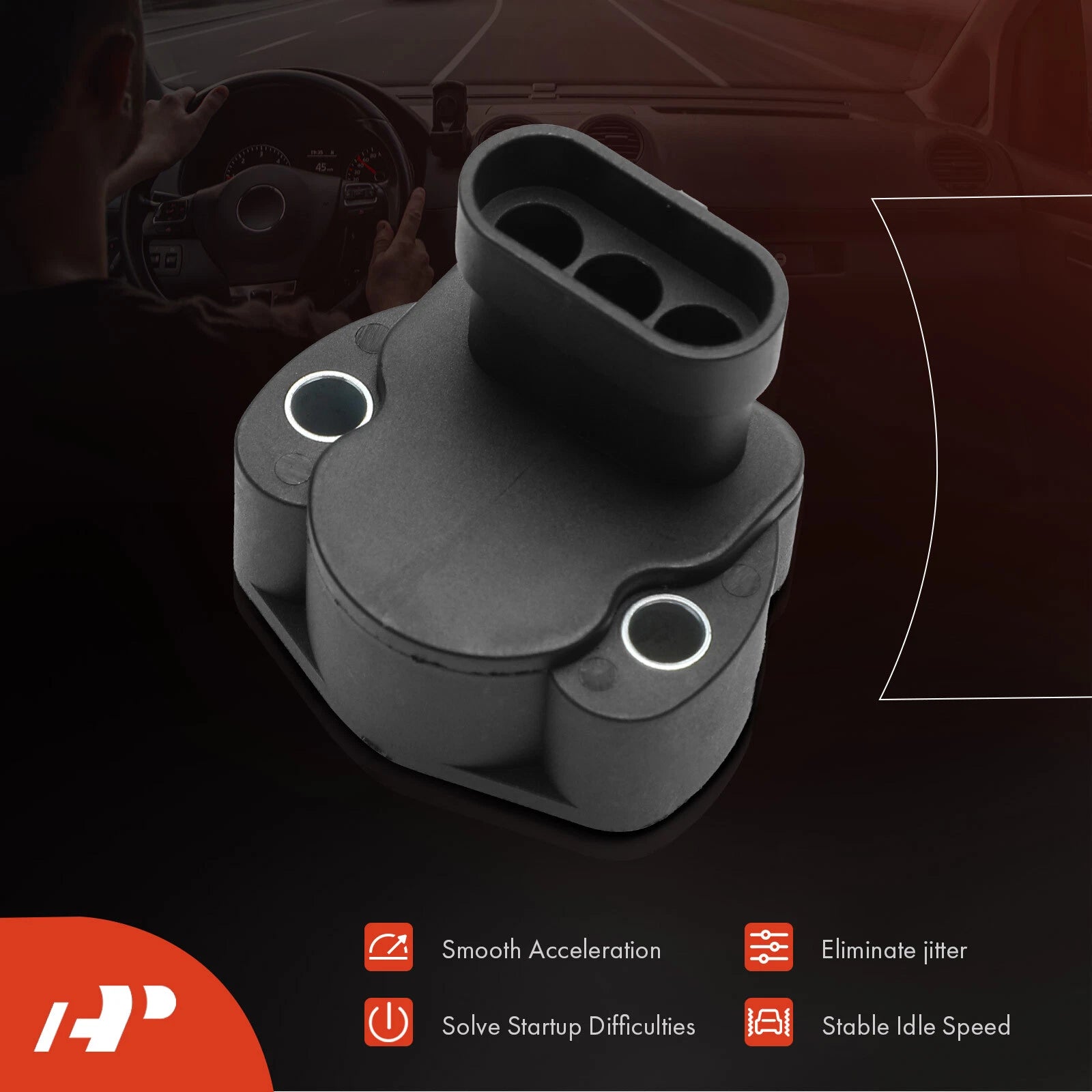 Throttle Position Sensor for Dodge Grand Caravan, Dakota (1988-1989)