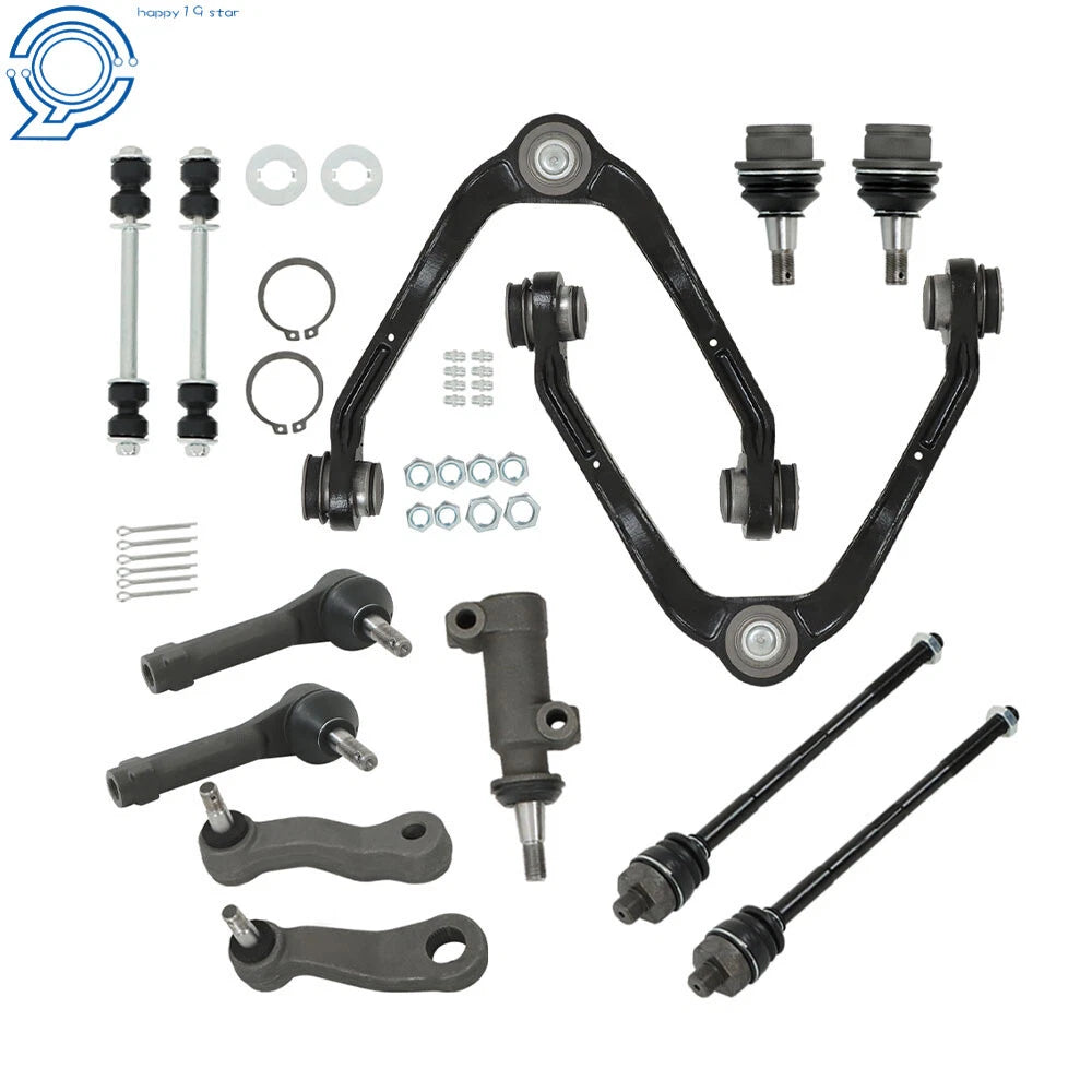 Set of 13 Front Upper Control Arms & Ball Joints for Chevy Tahoe GMC Yukon