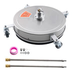 20 Inch Surface Cleaner for Pressure Washer 4200PSI with 2 Extension Wands