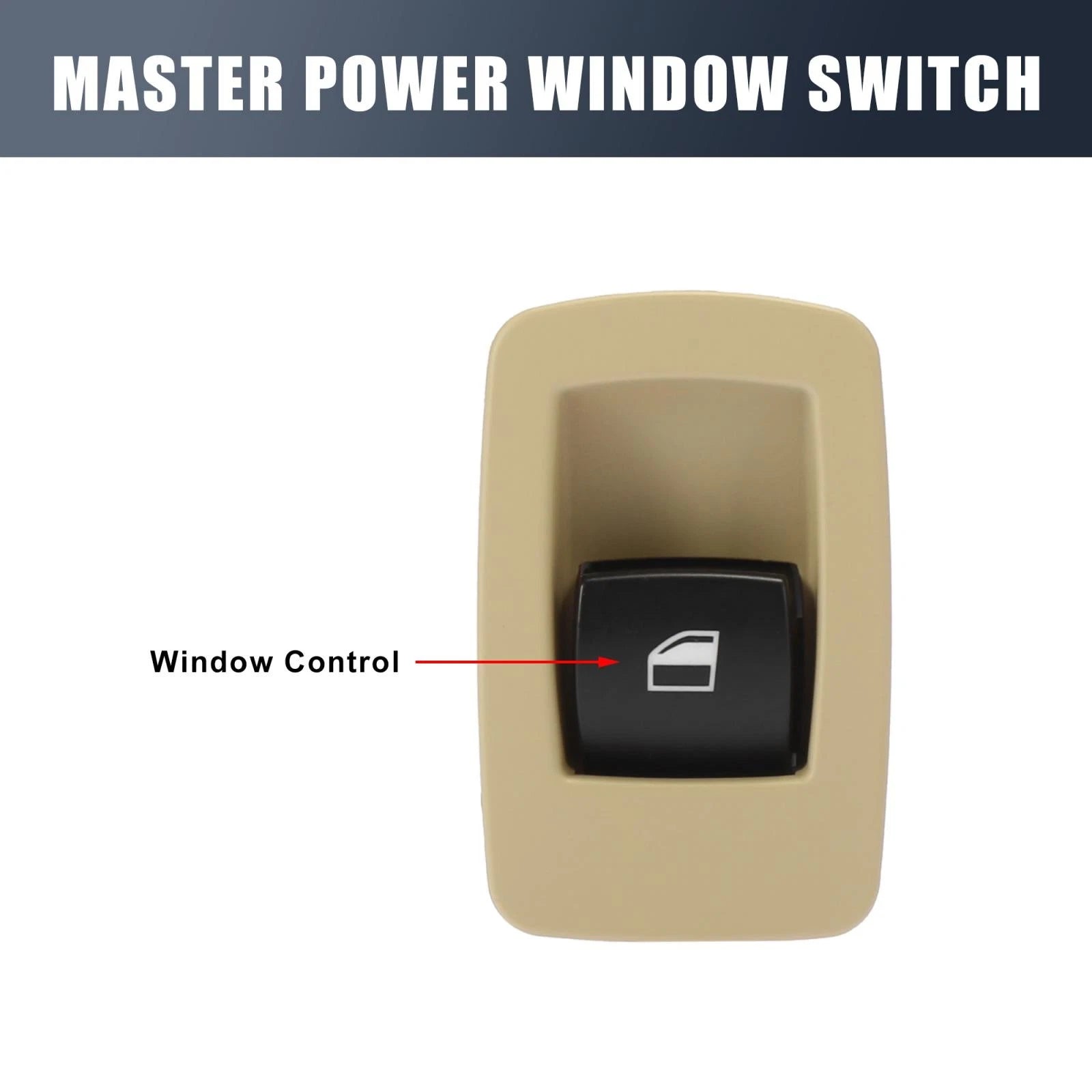 Power Window Switch No. 61316945876 for BMW 325i X5 M3 (2001–2006)