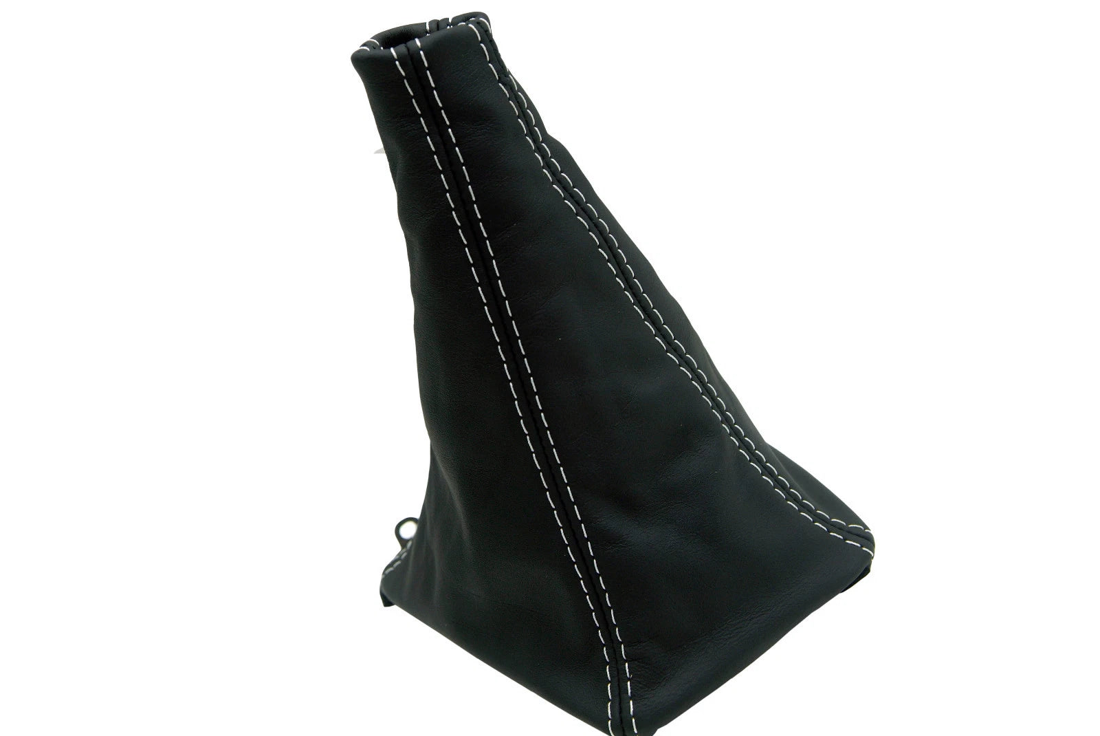 Manual Shift Boot for Toyota Supra (1986–1992) - Leather Synthetic, White Stitch
