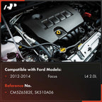 Aluminum Engine Valve Cover with Cap and Gasket for Ford Focus (2012–2014)