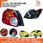 LH Tail Lamp Rear Light for Mitsubishi Mirage Hatchback (2012-2017)