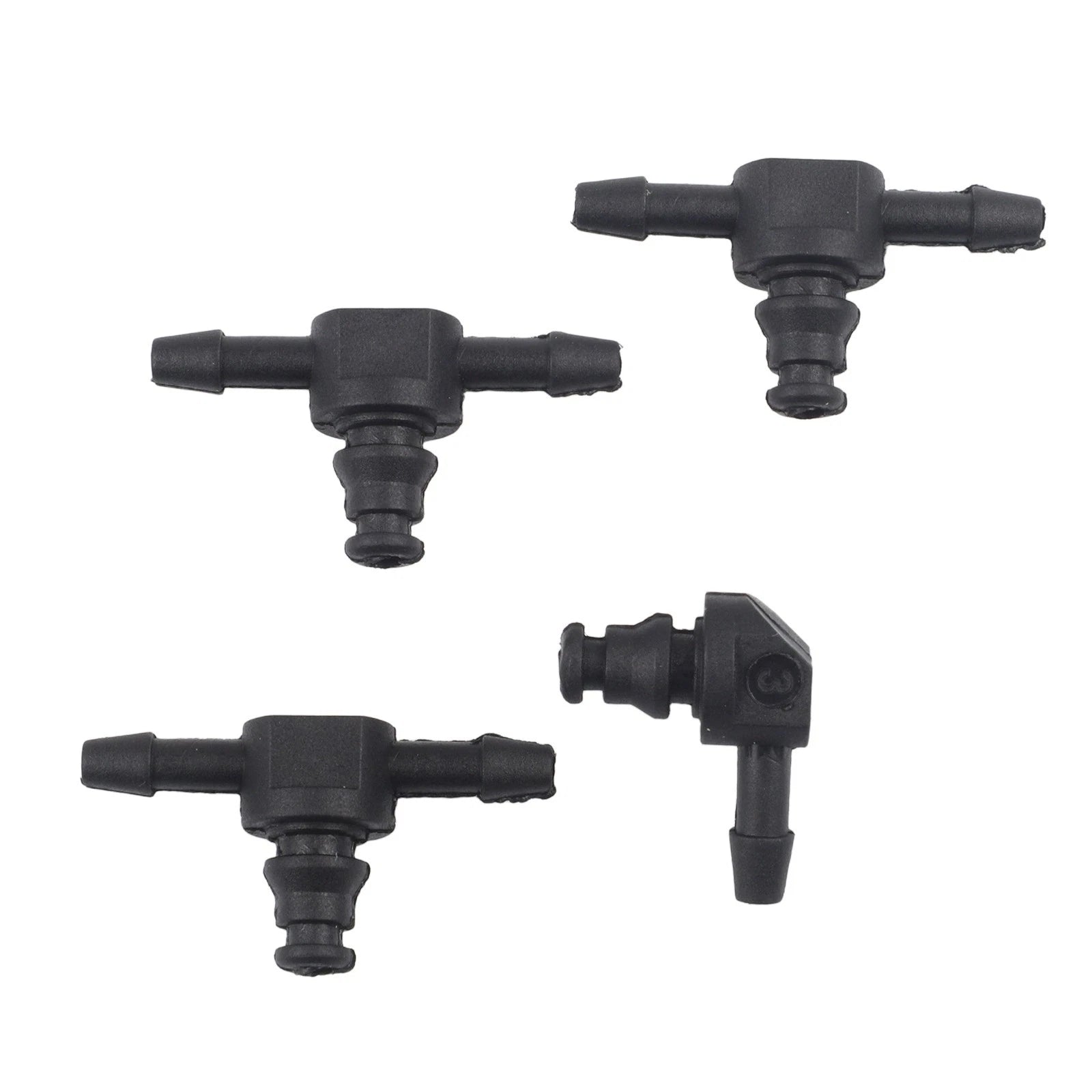 Set of 4 Connector T & L Pipe for Diesel Injector Applications