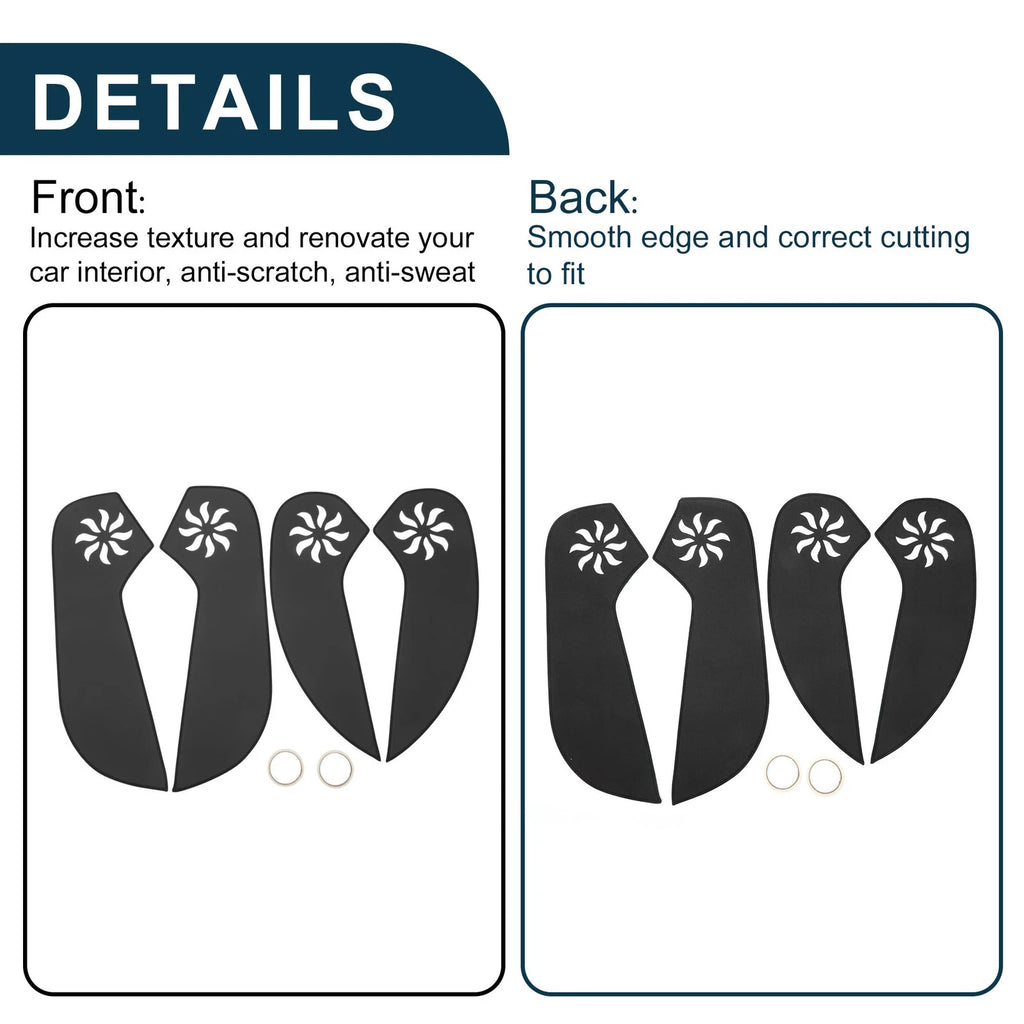 Set of 1 Car Door Anti Kick Pad Sticker Protector for Chevrolet Cruze (2011–2015)