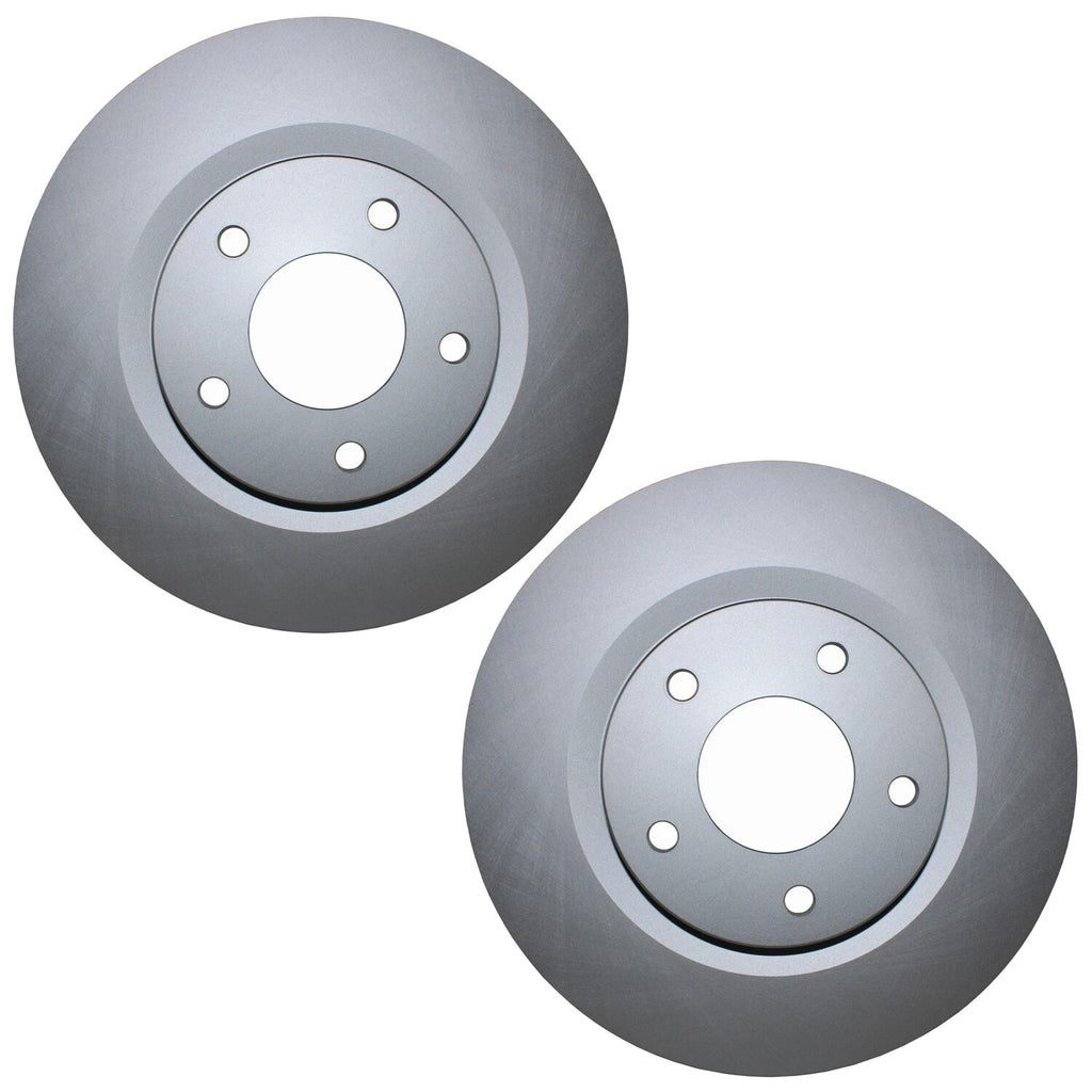 Set of 2 Coated 294mm Brake Rotors for Dodge Caliber Patriot (200–200)