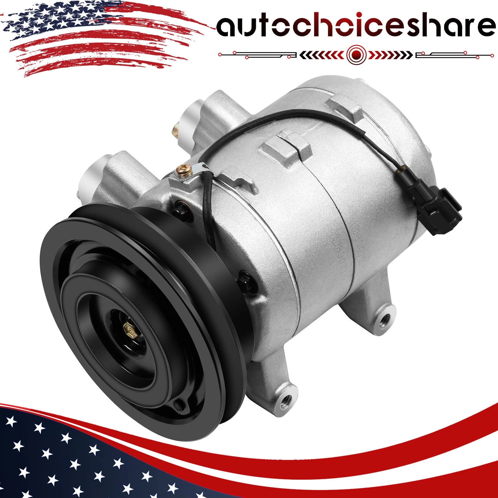 A/C Compressor with Clutch for Nissan Frontier Xterra (2000–2004)