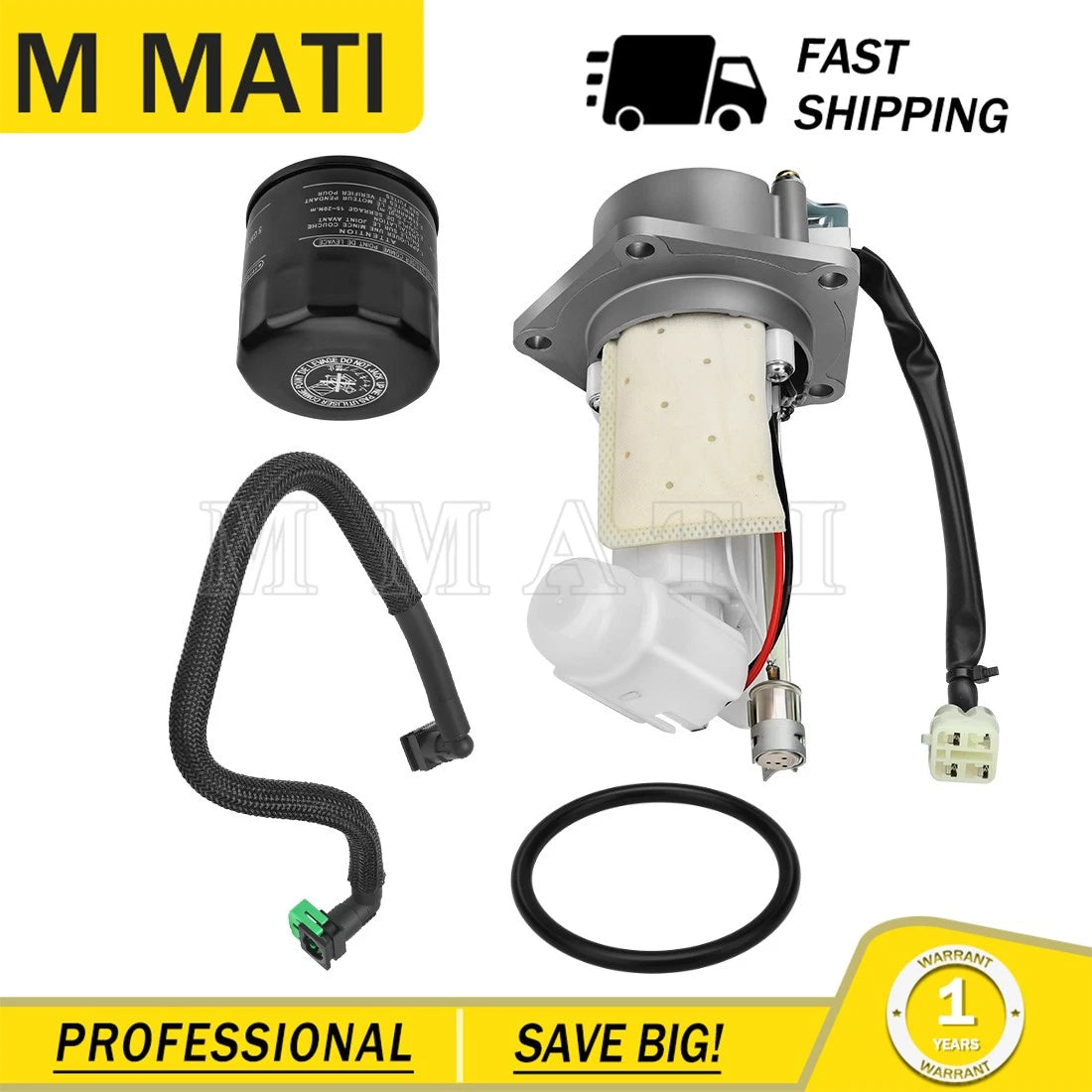 Fuel Pump Hose Oil Filter Assembly for Kawasaki Versys 650 (2007–201)
