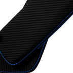 Sunvisors Cover Skin for Ford Explorer (2011–2019) Carbon Blue Stitch