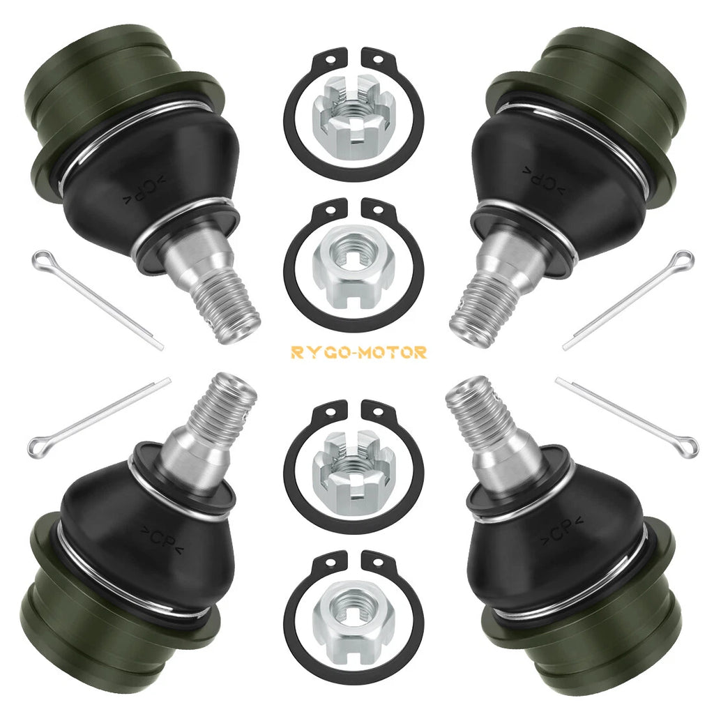 Set of 4 Upper and Lower Ball Joints for Suzuki KingQuad 450 500 700 750 (2005–2023)