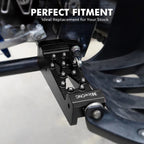 Footrest Foot Pegs Assembly for Yamaha Raptor 700R 700 (2011–2024) Black