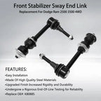 Front Stabilizer Sway Bar End Links for Dodge Ram 2500 3500 (2003–2005) K80885